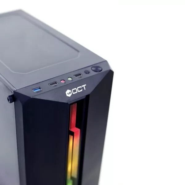 GABINETE GAMER LATERAL ACRILICO E FRENTE RGB OCT HA - Image 8