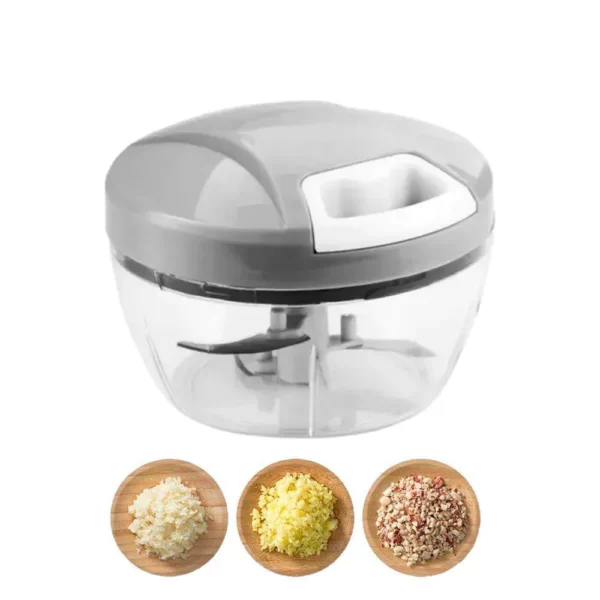 Mini Processador E Triturador De Alimentos Manual 170 ml
